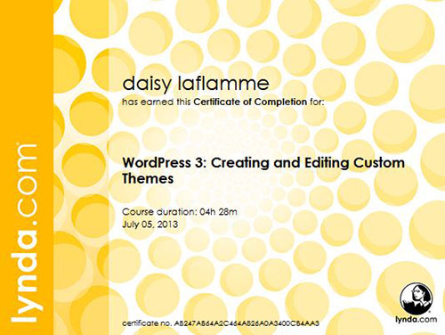 WordPress 3: Creating and Editing Custom Themes