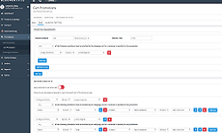 Admin screen showing rule configuration for shopping cart promotions.