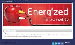 Student resume and project portfolio screenshot